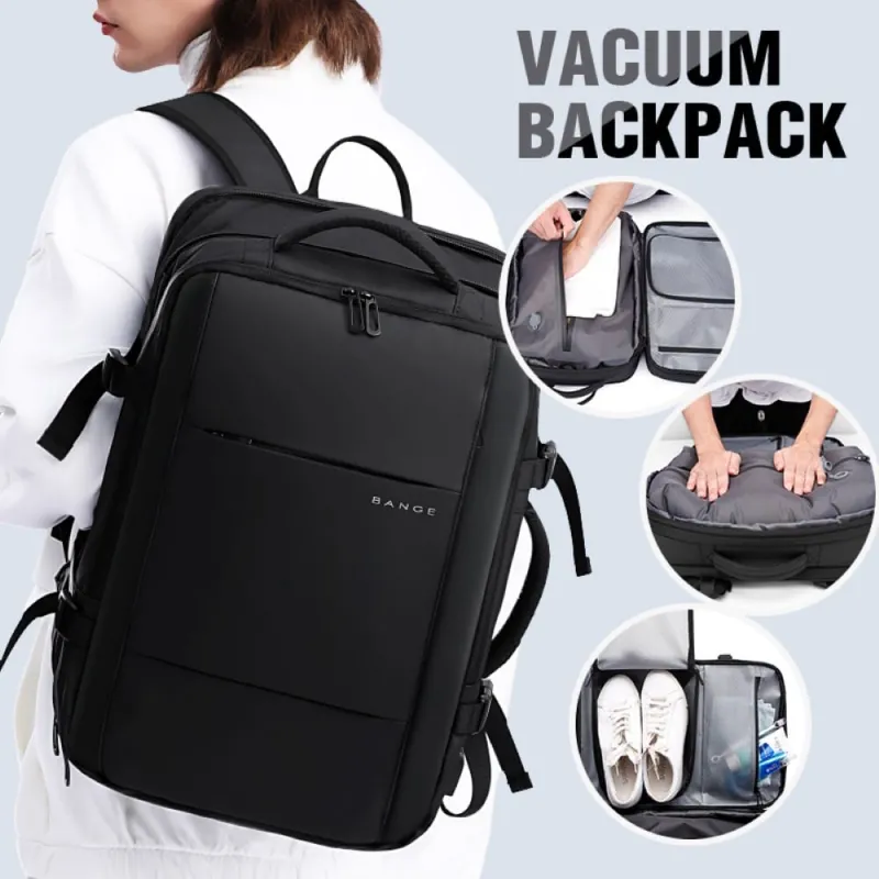 Σακίδιο πλάτης vacuum 36L Laptop 17,3” Bange 3028 μαύρο