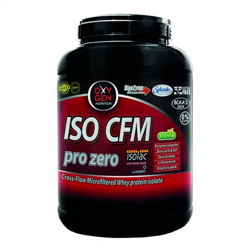 Oxygen Nutrition ISO 100 Pro Zero 1000gr Belgian Chocolate