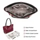 Δερμάτινη Γυναικεία Τσάντα Shopper 'Ωμου Foxer 938032F red