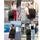 Σακίδιο ταξιδιού για γυναίκες 40L Carry on 17,3" WB2029 black/brown