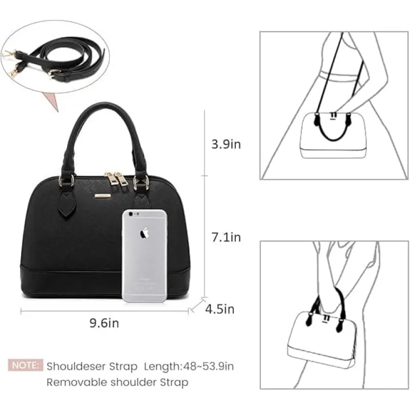 Γυναικεία τσάντα Χιαστί Lovevook WB1512 black