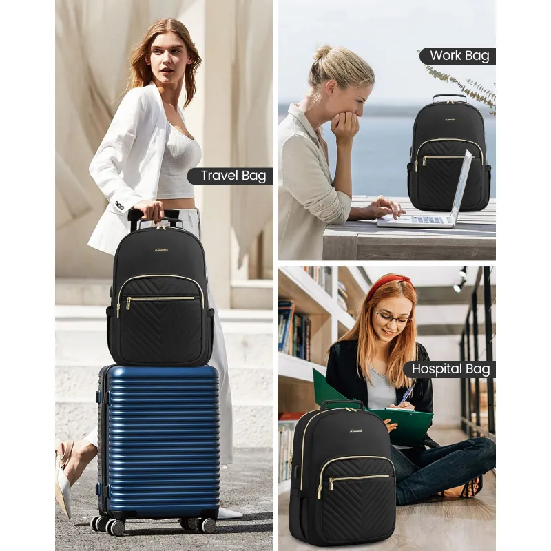 Γυναικείο Σακίδιο Laptop Casual Lovevook 15,6'' WB1533 black