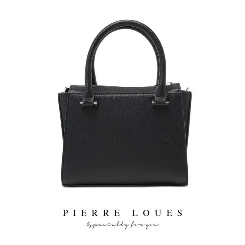 Γυναικεία Τσάντα Xειρός Χιαστί Pierre Loues PL615-14-A86 μαύρο