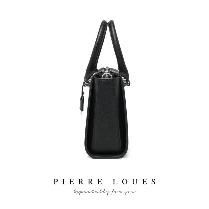 Γυναικεία Τσάντα Xειρός Χιαστί Pierre Loues PL615-14-A86 μαύρο