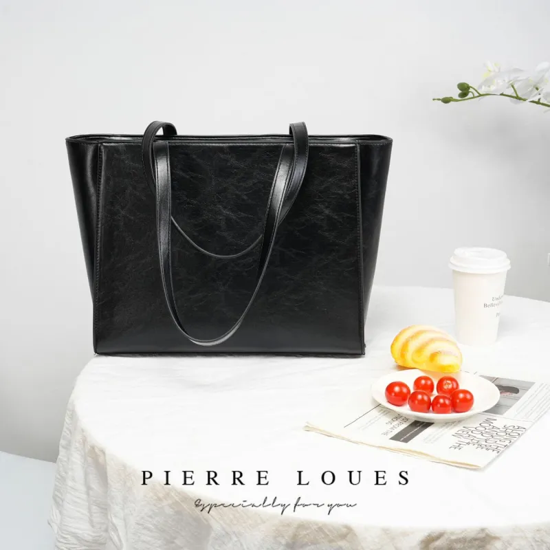 Γυναικεία Τσάντα Shopper Χειρός Pierre Loues PL615-40 μαύρο