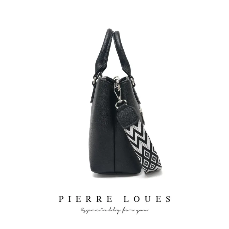 Γυναικεία Τσάντα Χιαστί Χειρός Pierre Loues PL782-21-Α10 μαύρο
