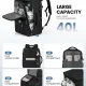 Σακίδιο Πλάτης Καμπίνας 40L με USB 17,3" MB1975 black