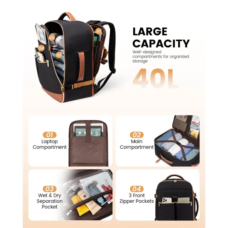 Σακίδιο Ταξιδίου Καμπίνας 40L 17,3" MB2112 black