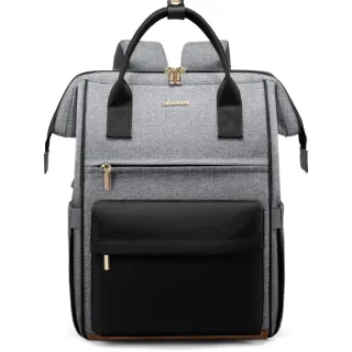 Γυναικείο Σακίδιο με USB Lovevook 15,6'' MB2146 gray/black