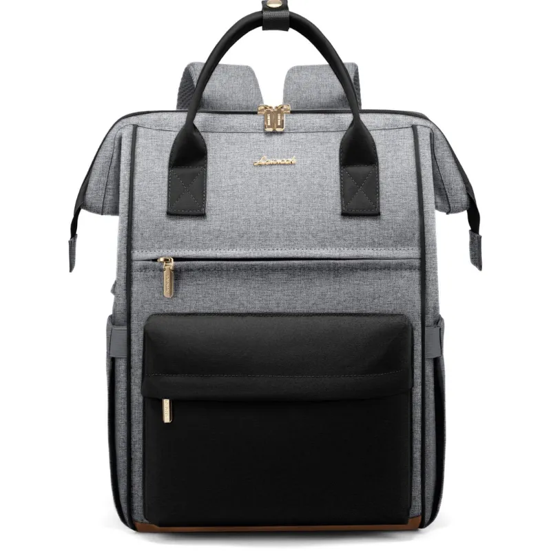 Γυναικείο Σακίδιο με USB Lovevook 15,6'' MB2146 gray/black