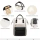 Γυναικείο Σακίδιο με USB Lovevook 15,6'' MB2146 beige/black