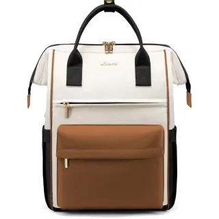 Γυναικείο Σακίδιο USB Lovevook 15,6'' MB2146 beige/brown/black