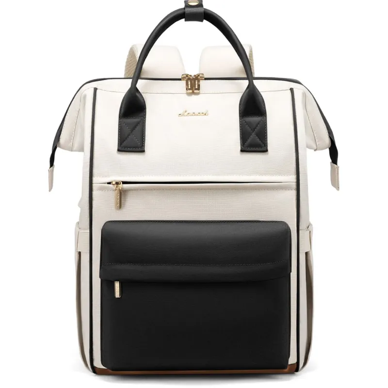 Γυναικείο Σακίδιο με USB Lovevook 15,6'' MB2146 beige/black