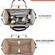 Γυναικείο Σακίδιο με USB Lovevook 15,6'' MB2146 beige/black
