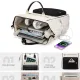 Γυναικείο Σακίδιο με USB Lovevook 15,6'' MB2146 beige/black