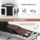 Σακίδιο Πλάτης Καμπίνας 40L με USB, Θήκες Οργάνωσης MB2213 black/beige/Brown
