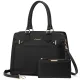 Γυναικείο σετ τσάντας χιαστί/χειρός Lovevook 16'' WB2166 black