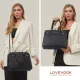 Γυναικείο σετ τσάντας χιαστί/χειρός Lovevook 16'' WB2166 black