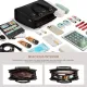 Γυναικείο σετ τσάντας χιαστί/χειρός Lovevook 16'' WB2166 black