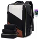 Σακίδιο καμπίνας 40L Carry on 17,3" UB2194 black/beige