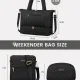 Σετ Σάκος ταξιδιού νεσεσέρ τσάντα 40 L Lovevook UB3012 black