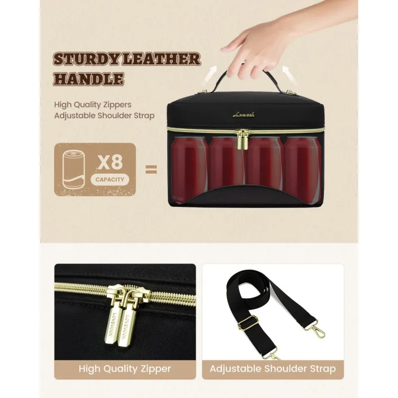Lunch Bag Ισοθερμική τσάντα Lovevook UB3225 black
