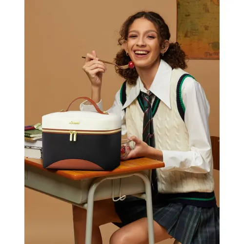Lunch Bag Ισοθερμική τσάντα Lovevook UB3225 beige/black