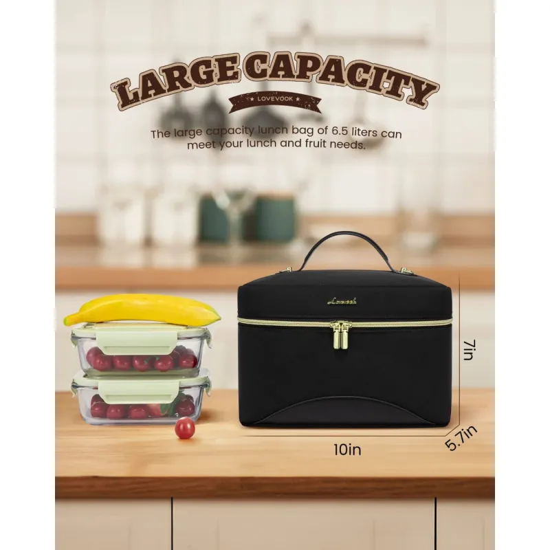 Lunch Bag Ισοθερμική τσάντα Lovevook UB3225 black