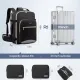 Σακίδιο ταξιδιού για γυναίκες 40L Carry on 17,3" WB2029 black