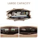 Γυναικείο σετ τσάντας χιαστί/χειρός Lovevook 15,6'' WB3123 beige/black/brown