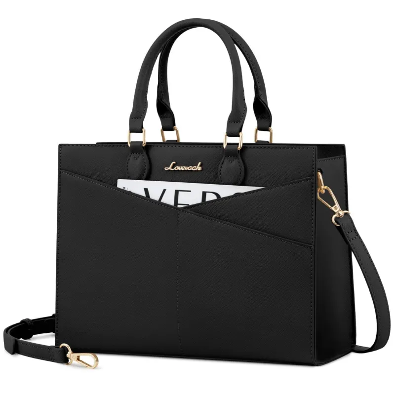 Γυναικεία τσάντα χειρός Lovevook 16'' WB3166 black