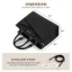 Γυναικεία τσάντα χειρός Lovevook 16'' WB3166 black