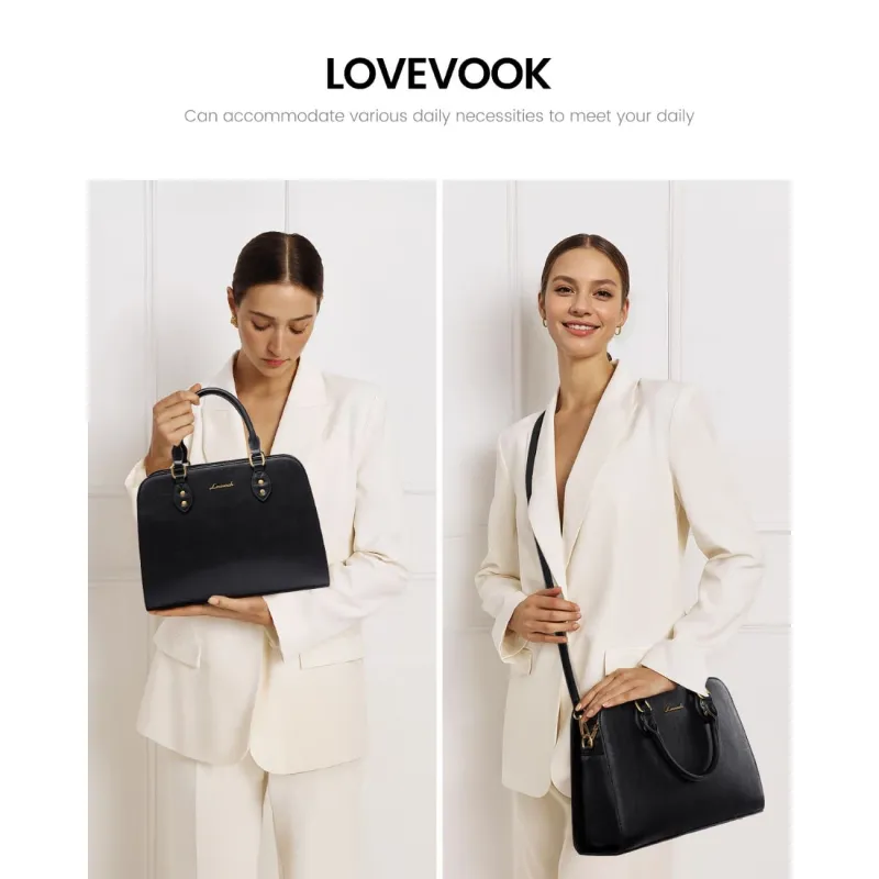 Γυναικεία τσάντα χειρός Lovevook 16'' WB3194 black