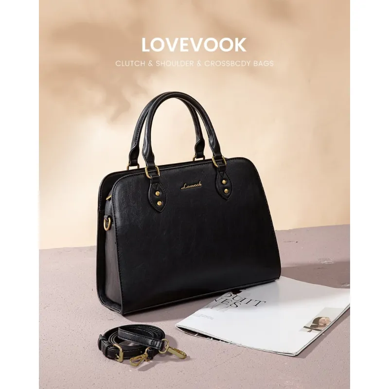Γυναικεία τσάντα χειρός Lovevook 16'' WB3194 black
