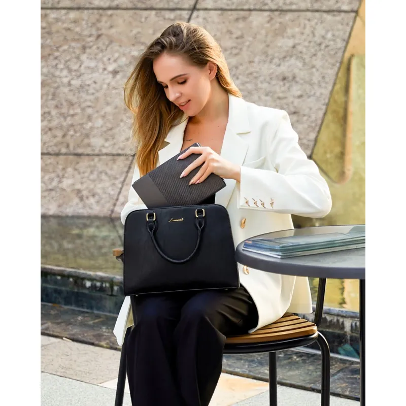 Γυναικεία τσάντα χειρός Lovevook 16'' WB3194 black