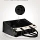 Γυναικείο σετ τσάντας χιαστί/χειρός Lovevook 16'' WB3230 black/beige