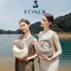 Γυναικεία Τσάντα Χιαστί Ώμου tote Foxer 901155F κρεμ