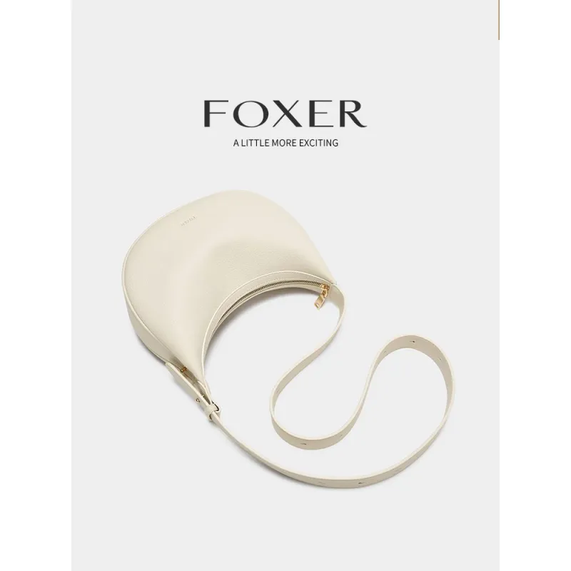 Γυναικεία Τσάντα Χιαστί Ώμου tote Foxer 901155F κρεμ