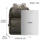 Δερμάτινο σακίδιο πλάτης Cardinal 21 L 2329 coffee