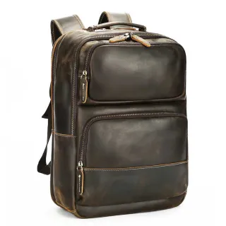 Δερμάτινο σακίδιο πλάτης Cardinal 21 L 2329 coffee