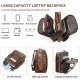 Δερμάτινο σακίδιο πλάτης Cardinal 35 L 2330 coffee
