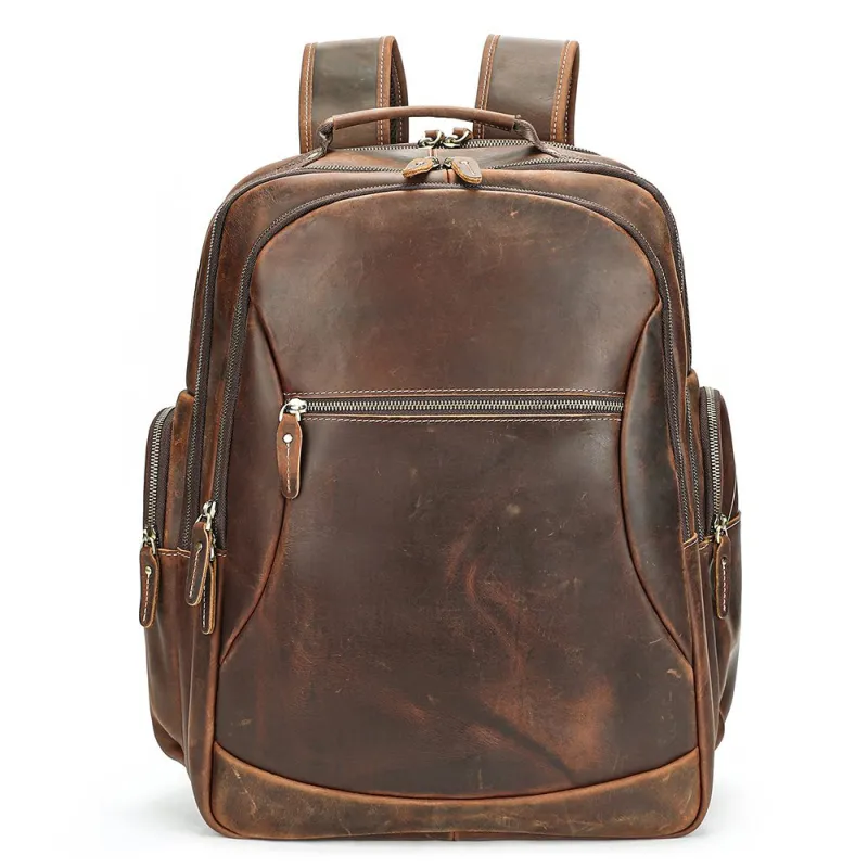 Δερμάτινο σακίδιο πλάτης Cardinal 35 L 2330 coffee