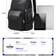 Backpack 26L Laptop 15,6” Bopai 61-126261 μαύρο