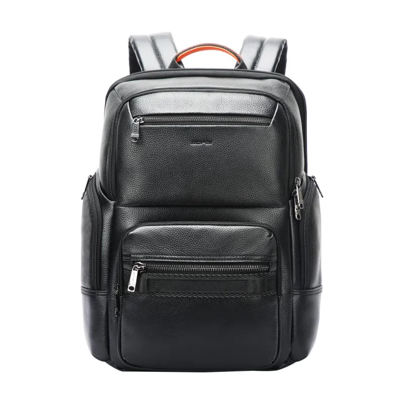 Δερμάτινο Σακίδιο 20L Laptop 15,6” Bopai 61-129721 μαύρο
