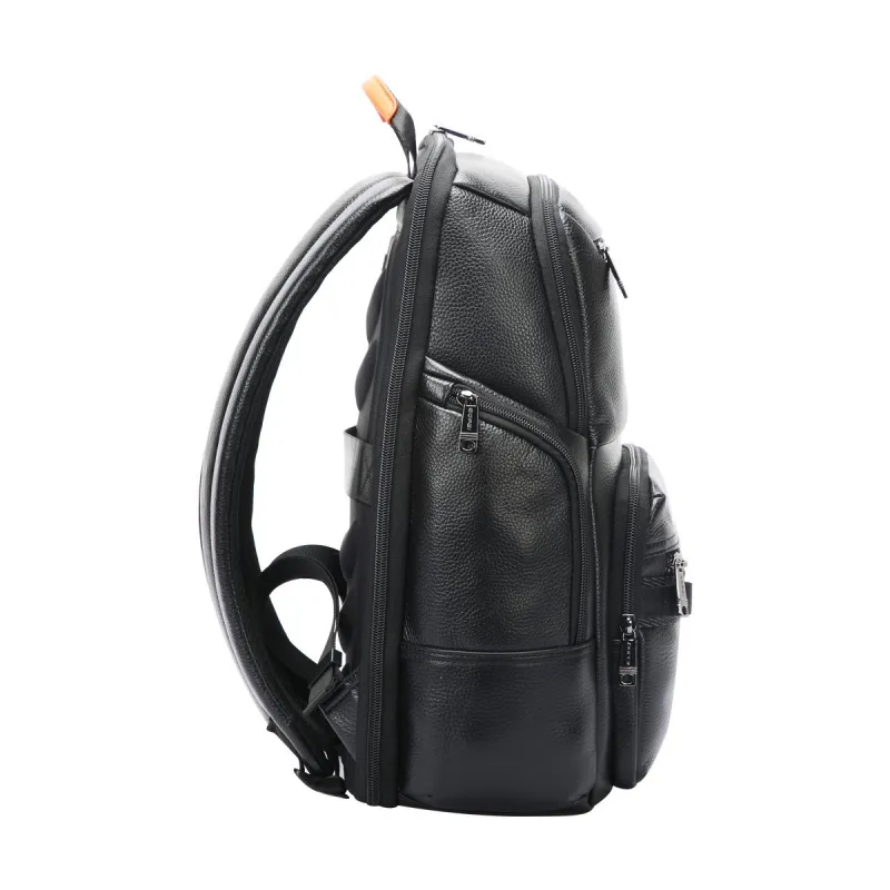 Δερμάτινο Σακίδιο 20L Laptop 15,6” Bopai 61-129721 μαύρο