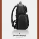 Δερμάτινο Σακίδιο 20L Laptop 15,6” Bopai 61-131601 μαύρο