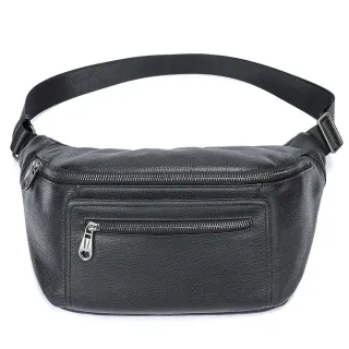 Ανδρικό Δερμάτινο Τσαντάκι Μέσης Cardinal 9141 black