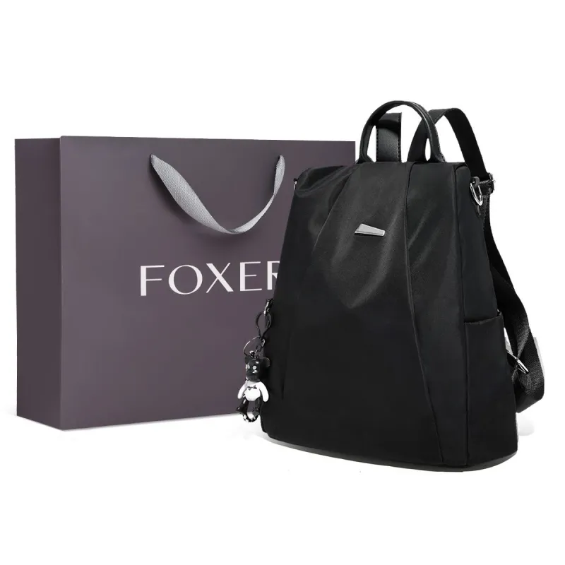 Γυναικείο Σακίδιο Πλάτης 2 σε 1 Foxer 901V008F μαύρο