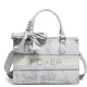 Γυναικεία Τσάντα Χειρός Foxer 9165028F ασημί