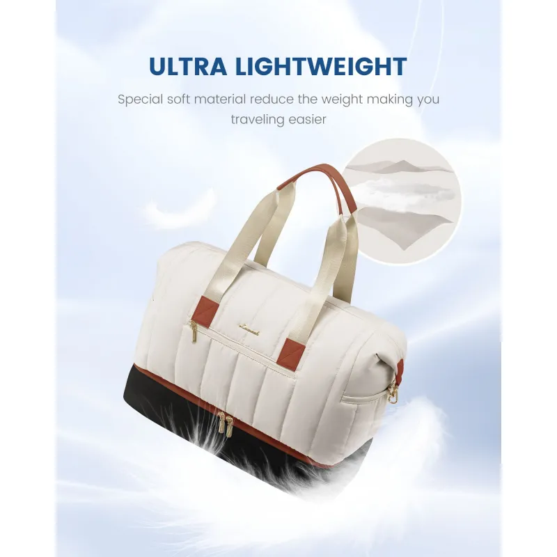 Σετ Σάκος ταξιδιού 35 L Lovevook UB3171 beige black
